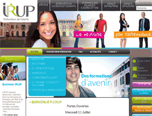 Tablet Screenshot of irup.com